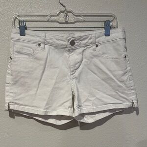 Soho NY Women's White Denim Jean Shorts Size 2